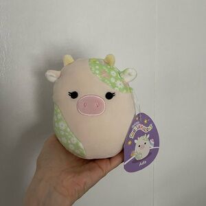 5” Ada Easter cow squishmallow